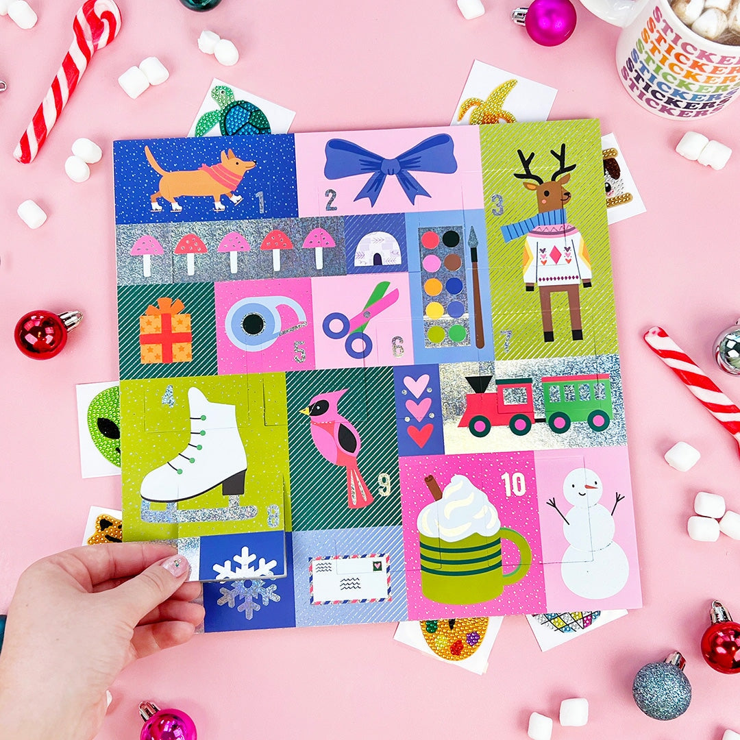 Super Sparkly Pixigem Sticker Countdown