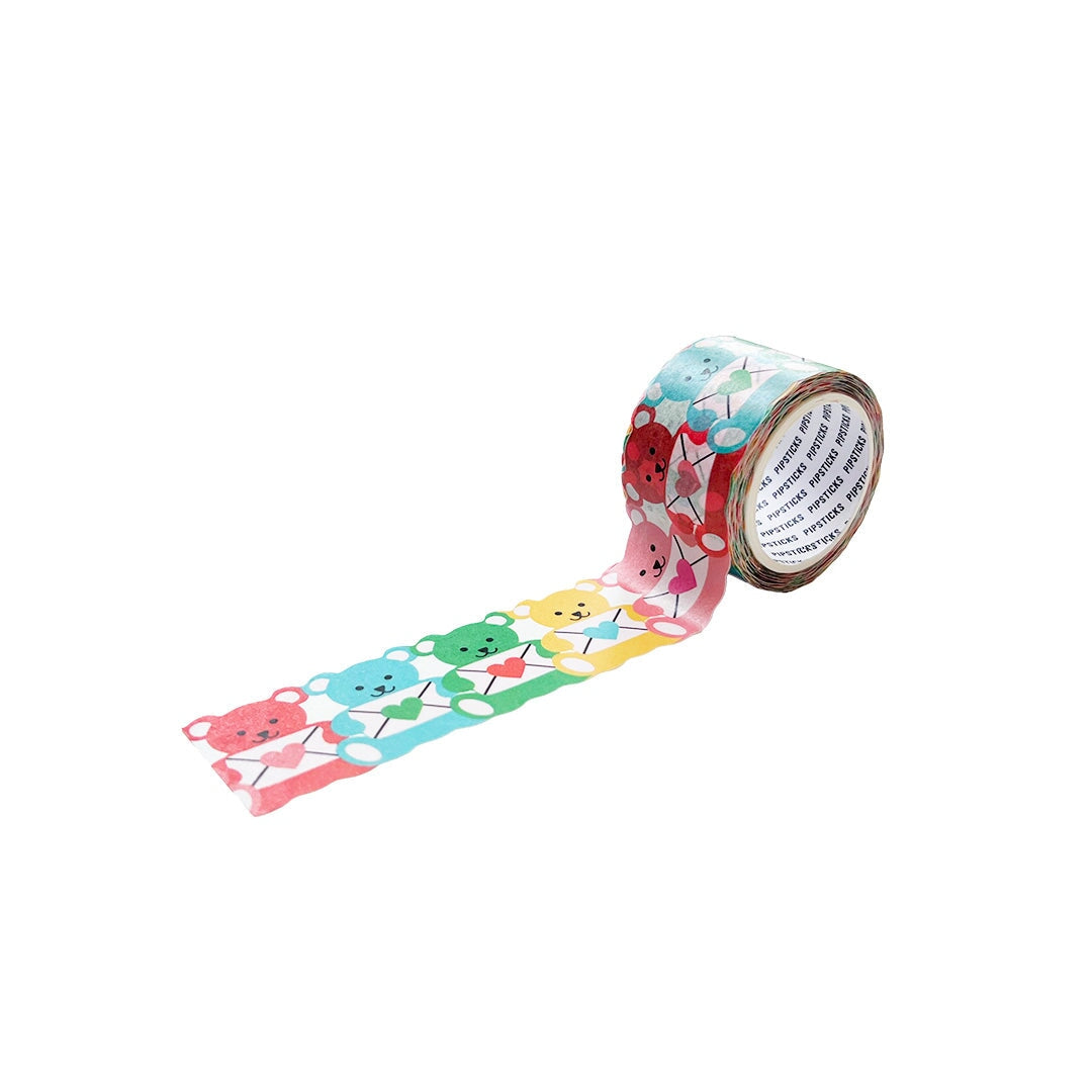 Bear Hugs + Hearts Washi