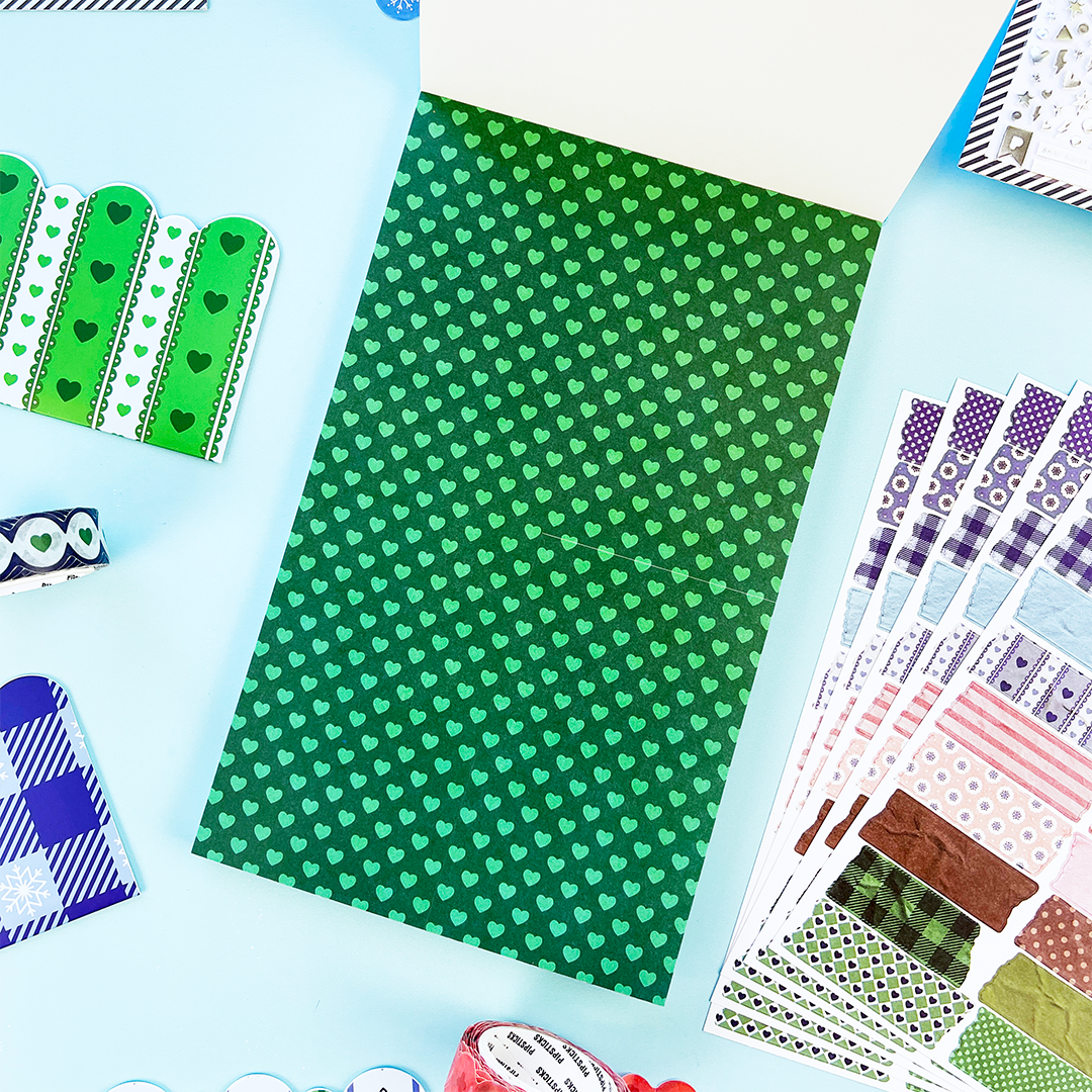 Winter Whimsy Junk Journal Sticker Book