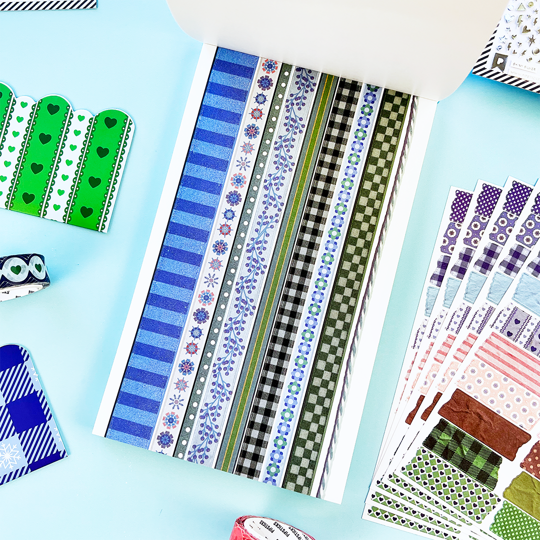 Winter Whimsy Junk Journal Sticker Book