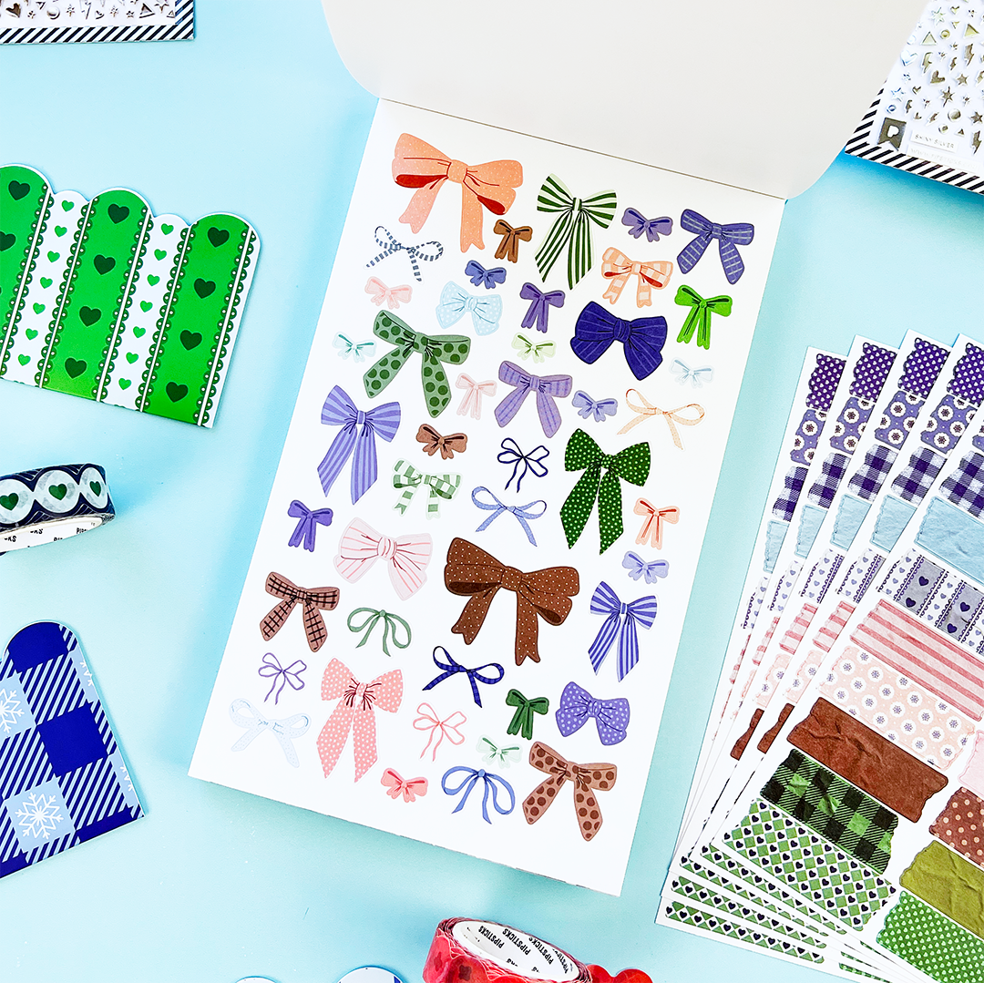 Winter Whimsy Junk Journal Sticker Book