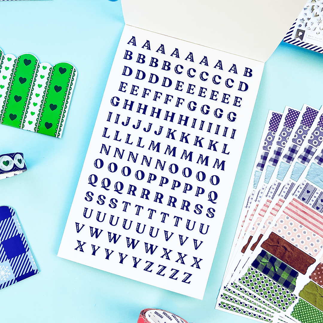 Winter Whimsy Junk Journal Sticker Book