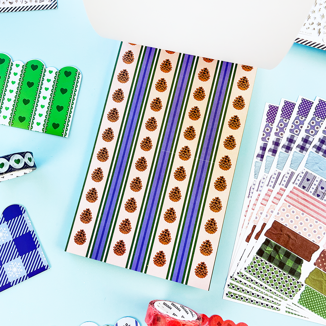 Winter Whimsy Junk Journal Sticker Book