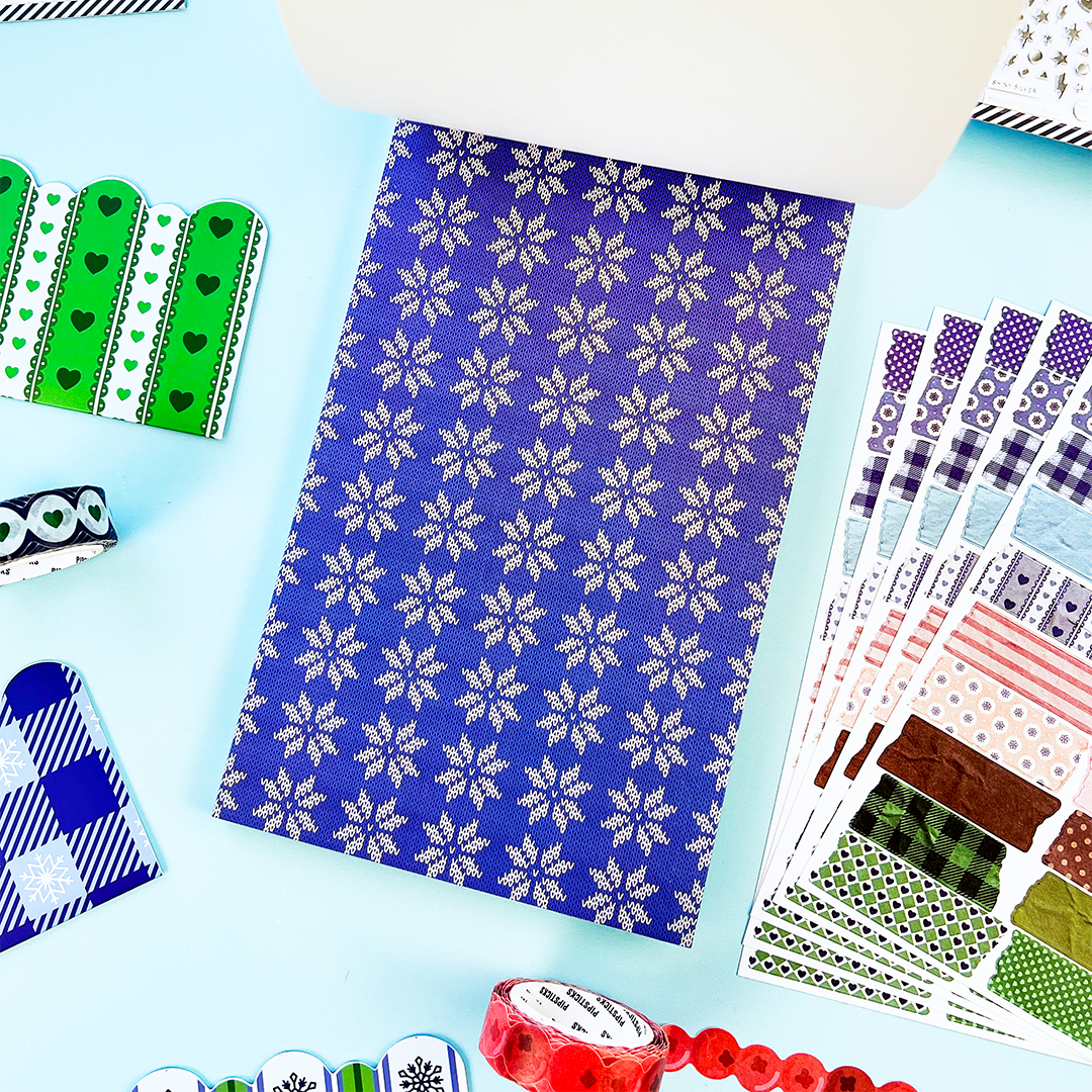 Winter Whimsy Junk Journal Sticker Book