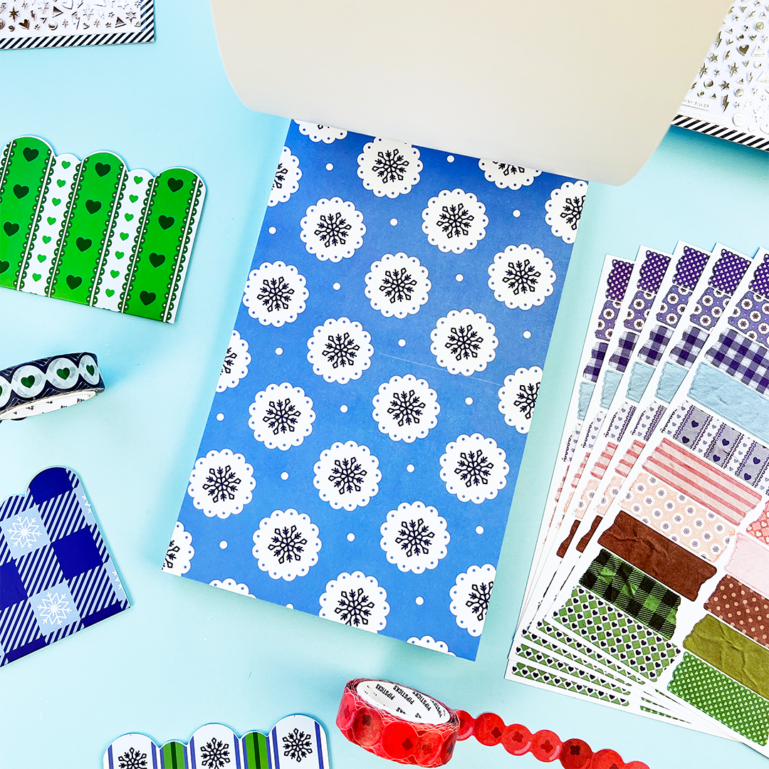 Winter Whimsy Junk Journal Sticker Book