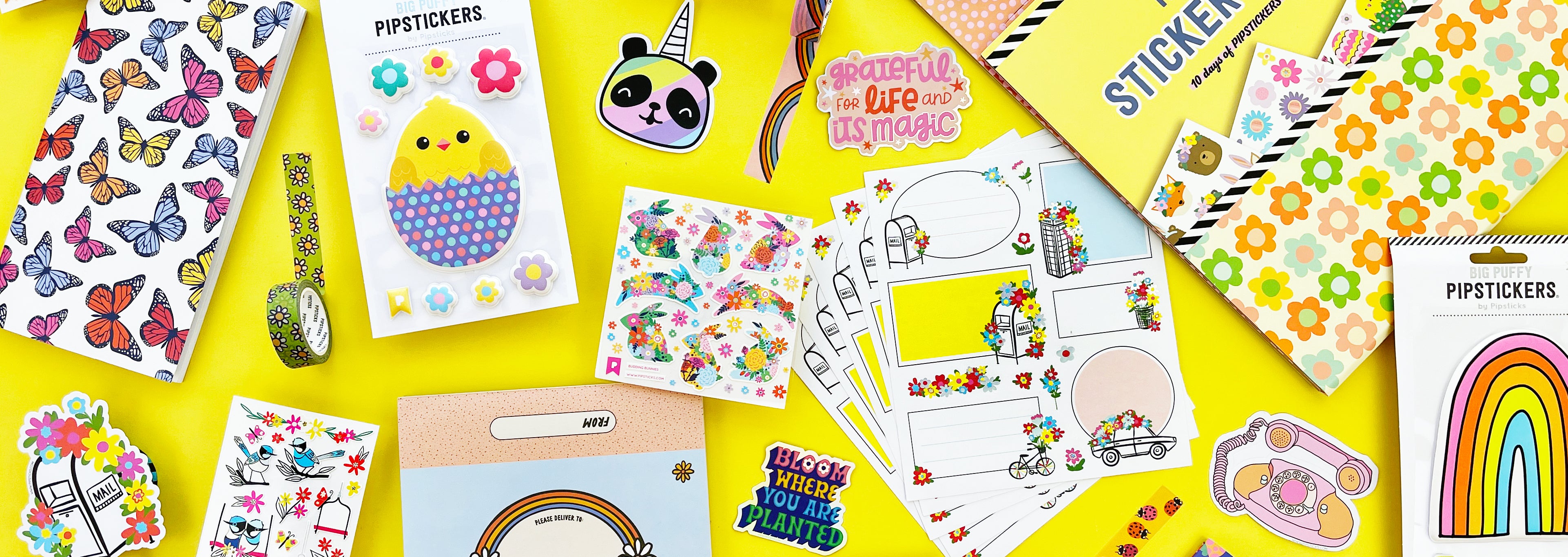 The cutest Stickers for Spring time