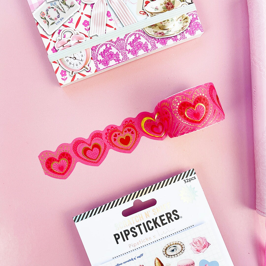 Kaleidescope Hearts Washi