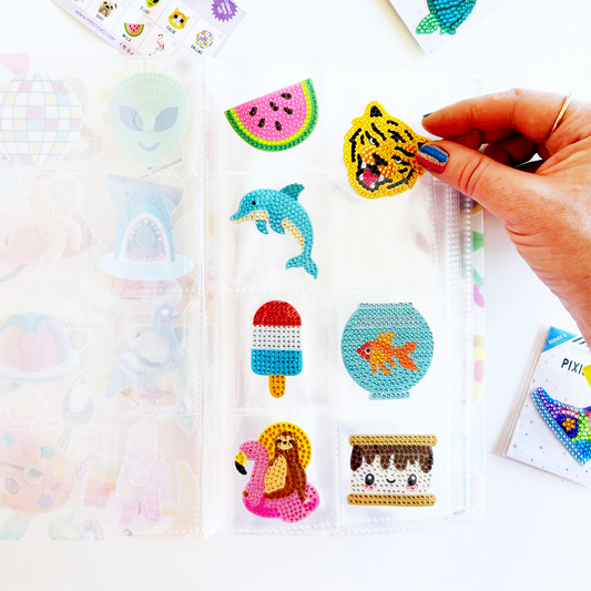 All The Pixigems Pocket Sticker Keeper