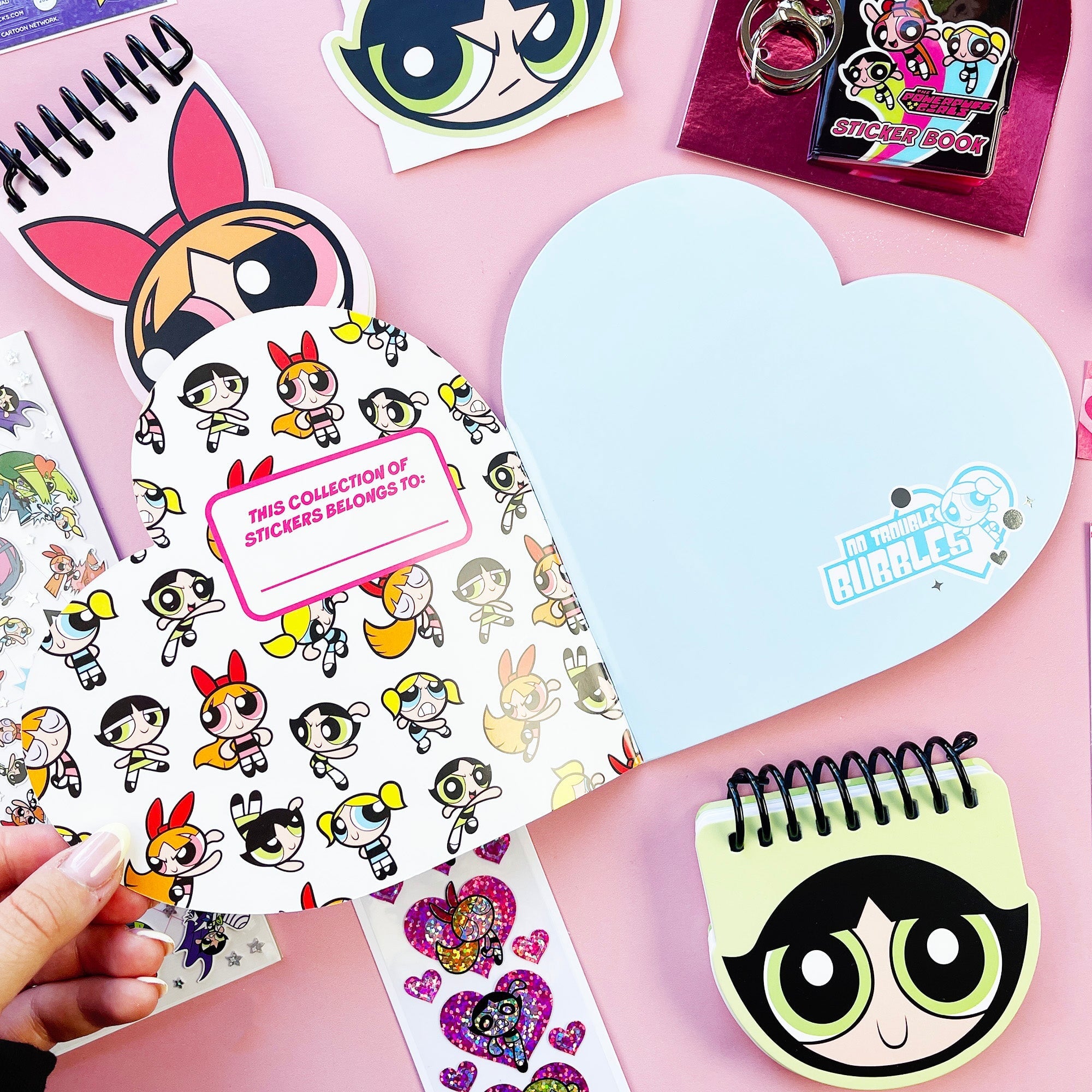 The Powerpuff Girls Sticker Collector Book