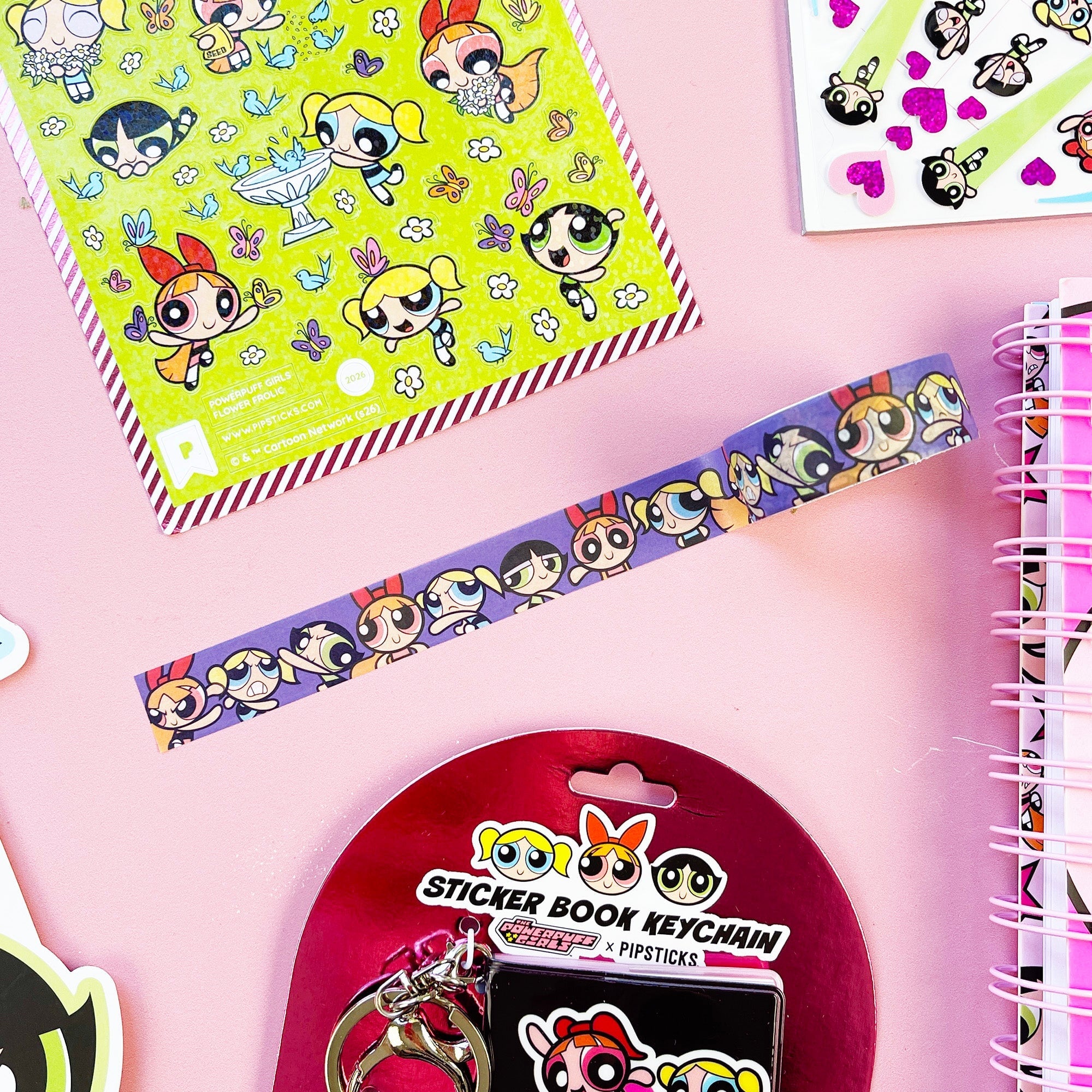 The Powerpuff Girls Save The Day Washi Tape Set