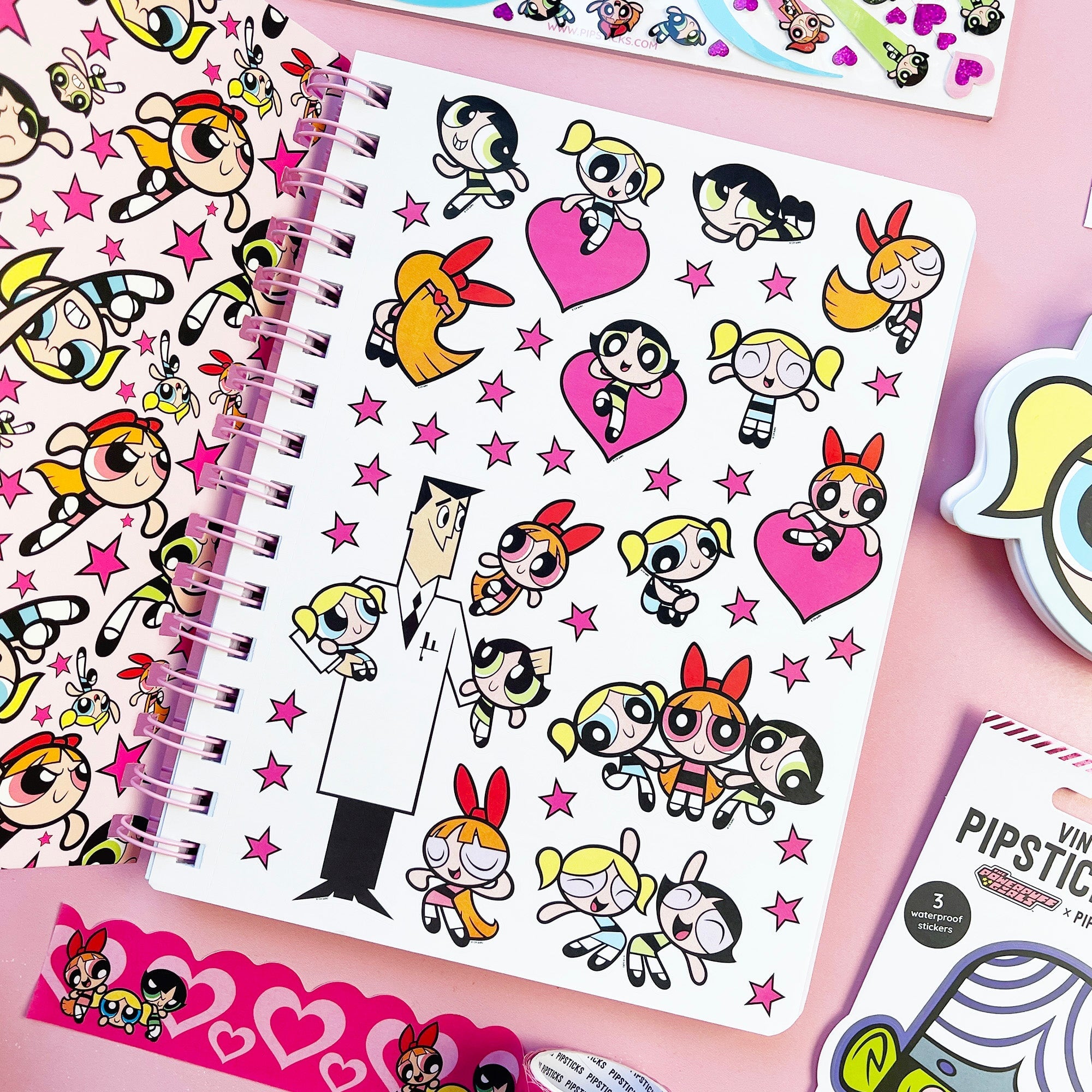 The Powerpuff Girls Heart Notebook