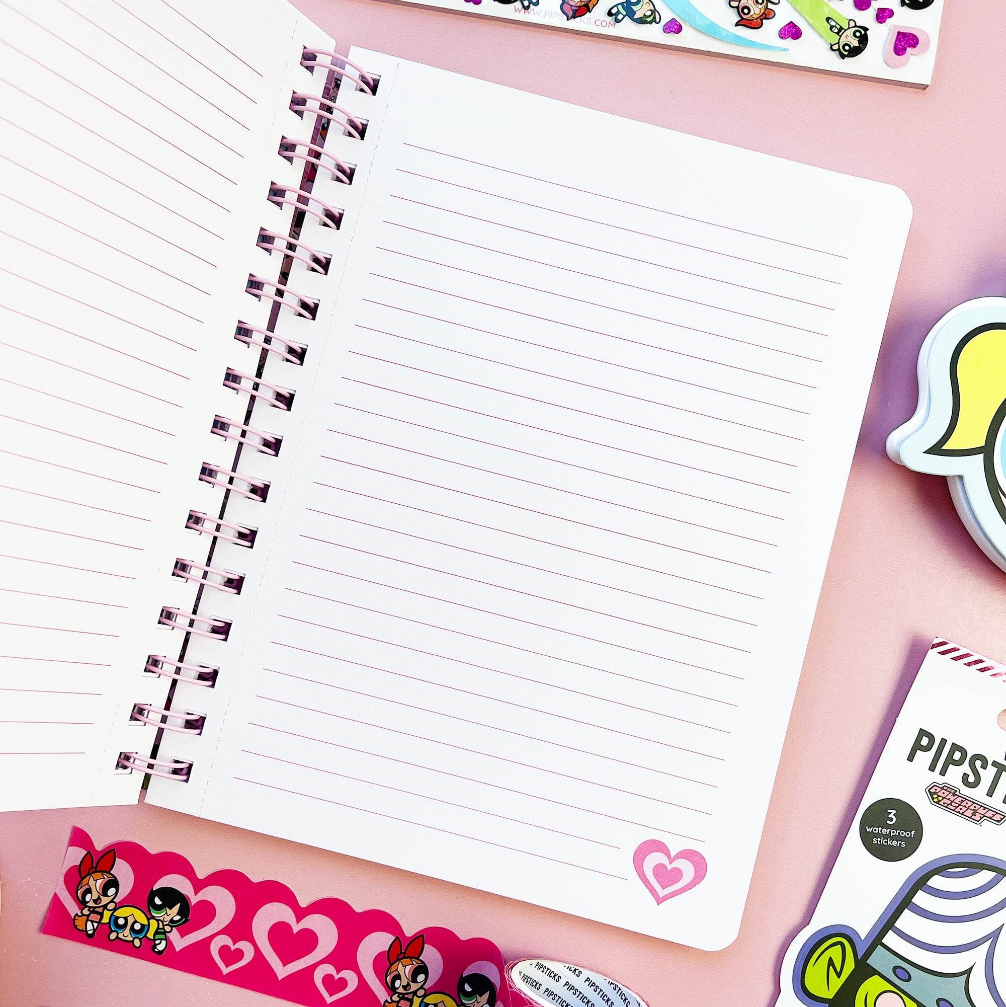 The Powerpuff Girls Heart Notebook
