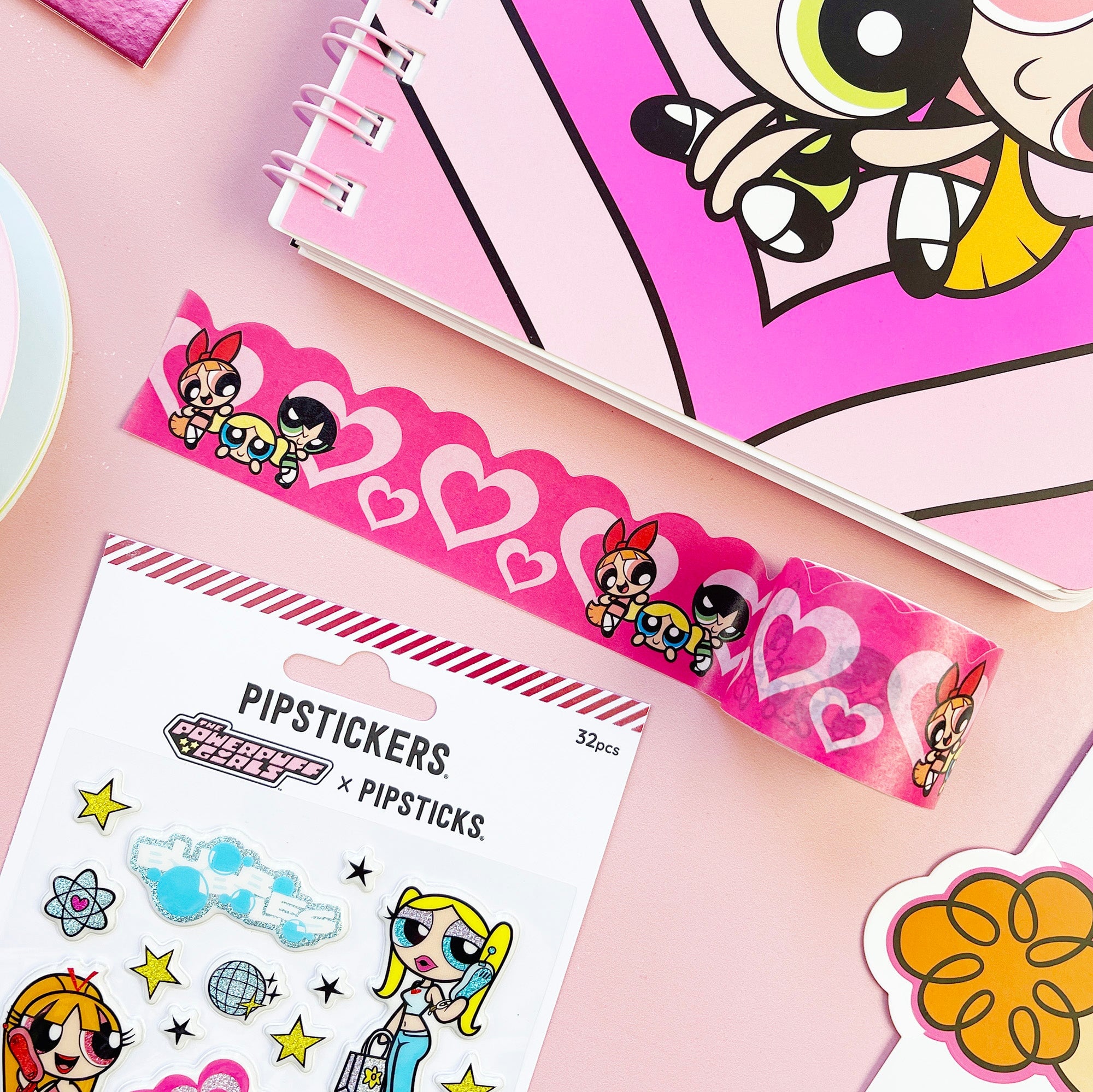 The Powerpuff Girls Save The Day Washi Tape Set