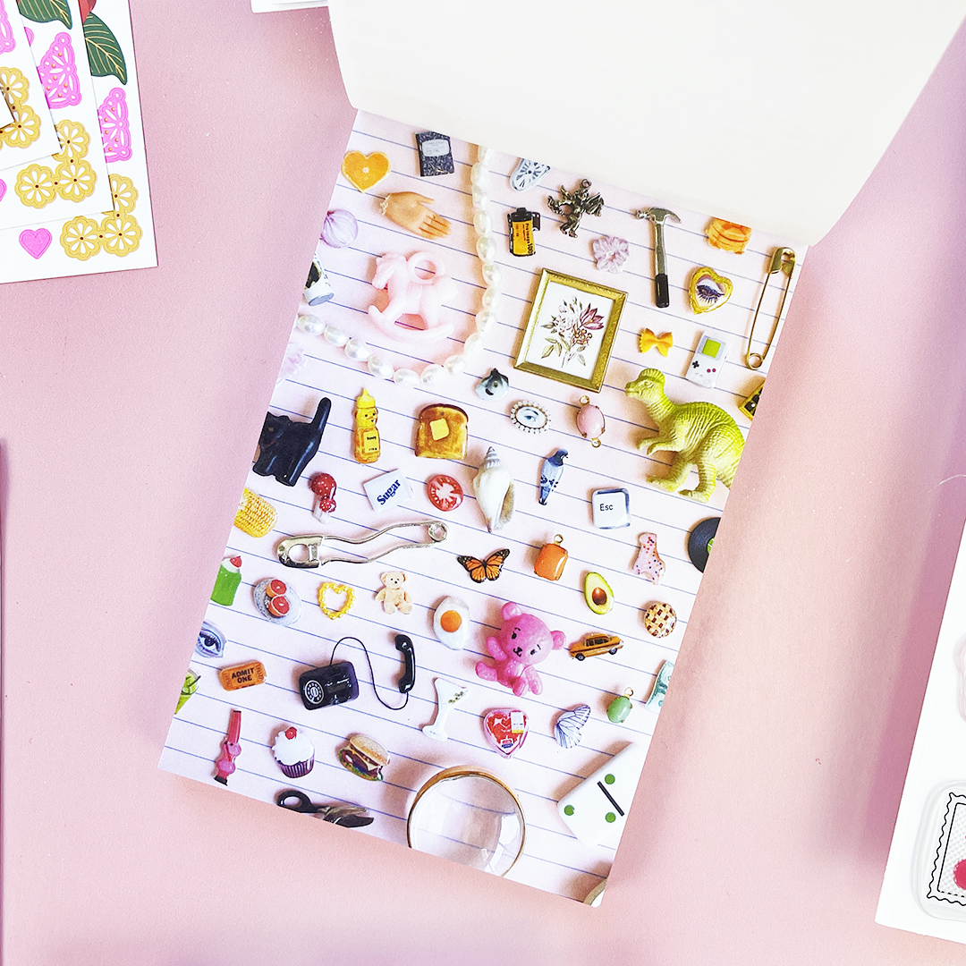 Pipsticks x Haricot Vert Daydreams Sticker Postcard Book