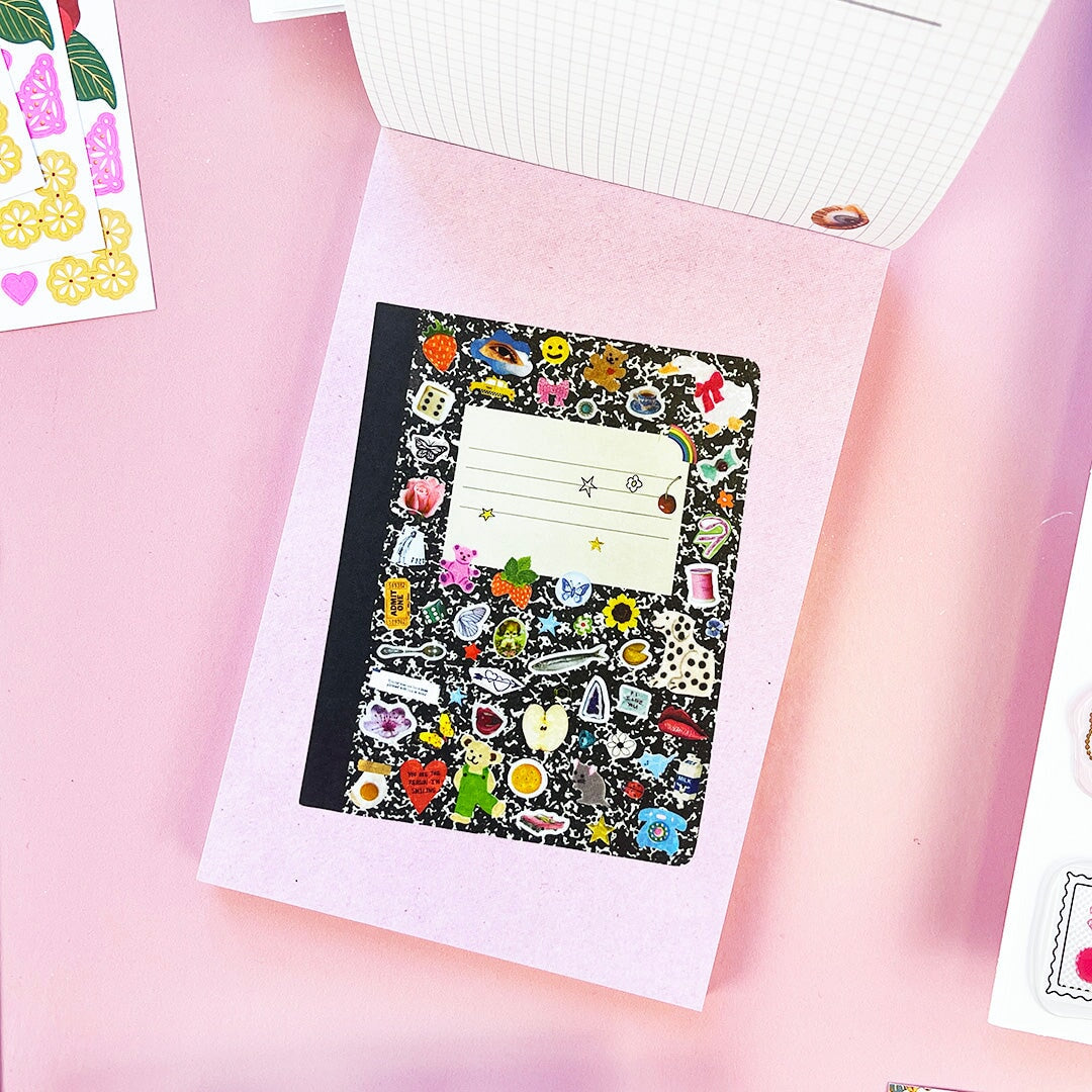 Pipsticks x Haricot Vert Daydreams Sticker Postcard Book