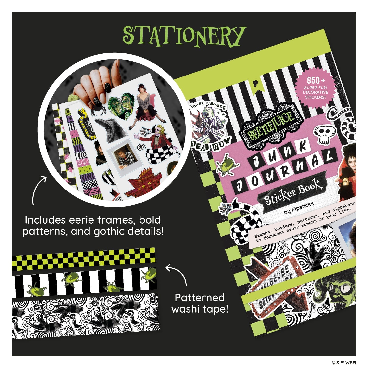 Beetlejuice Stationery Box