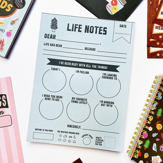 Camp Life Notes Letterpad