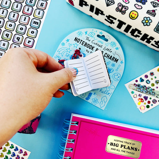 Notsalgic Notes Notebook Bag Charm