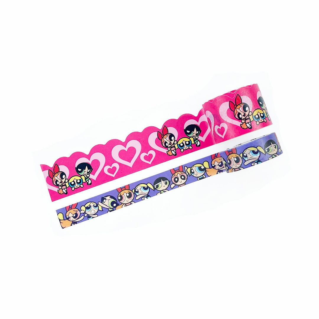 The Powerpuff Girls Save The Day Washi Tape Set
