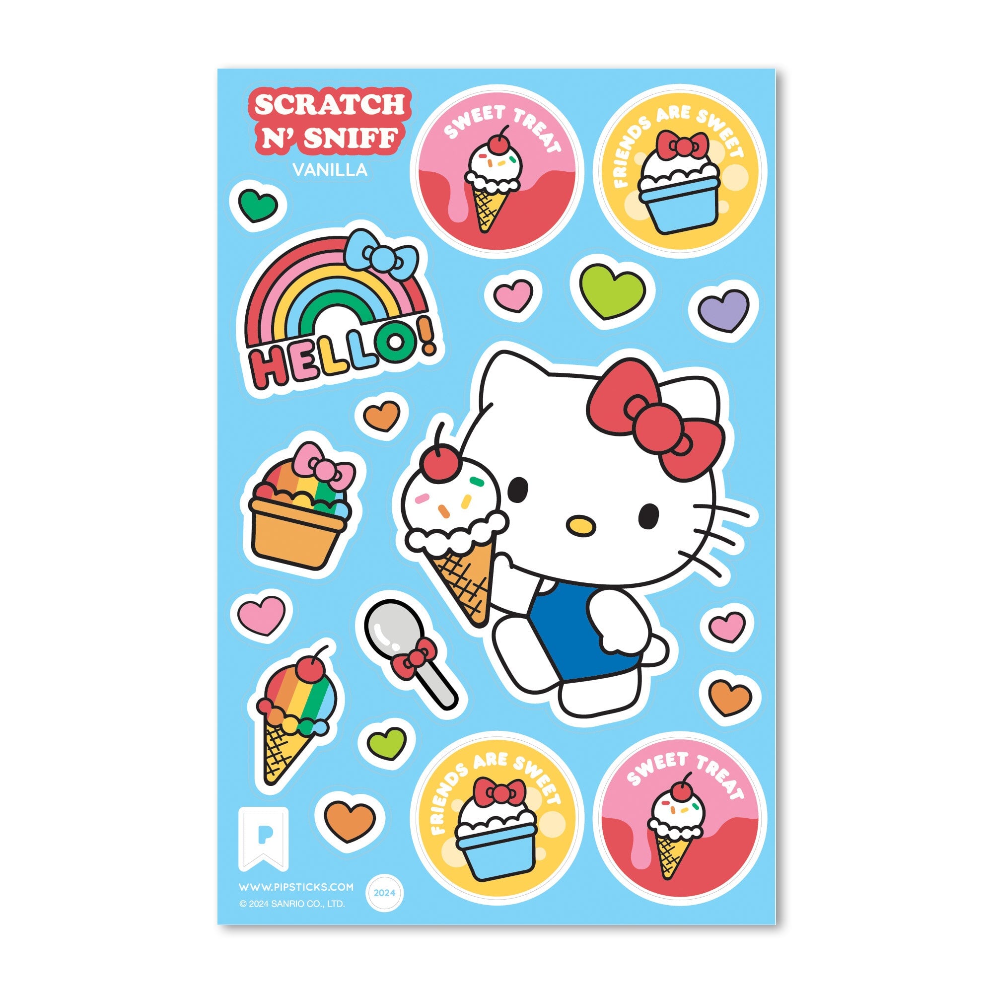 Rainbow Magic Mix Hello Kitty Sticker Pack