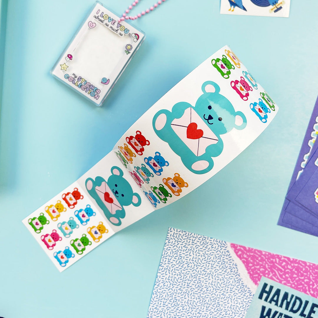 Send More Mail Stickers On The Roll Collection