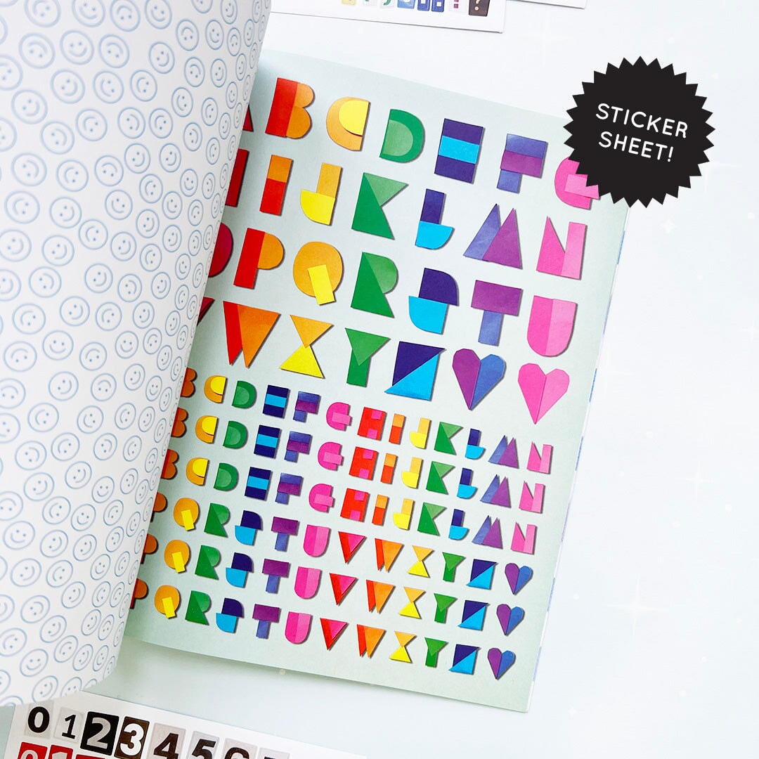 Rainbow Vision Collage Magazine
