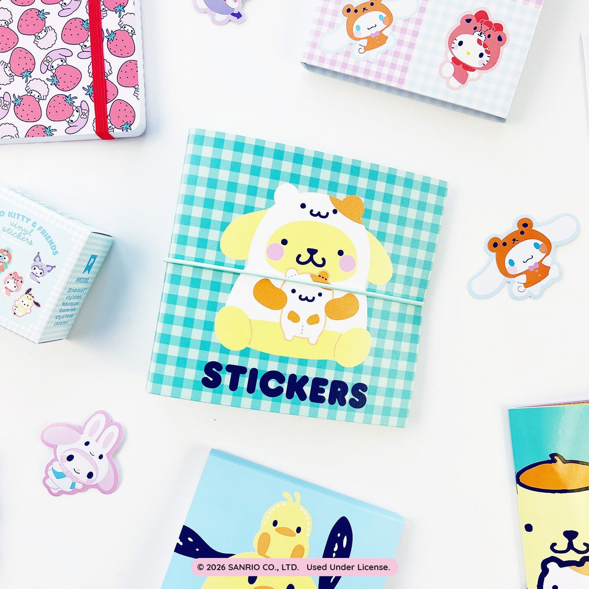 Pompompurin Stickers Mini Sticker Keeper