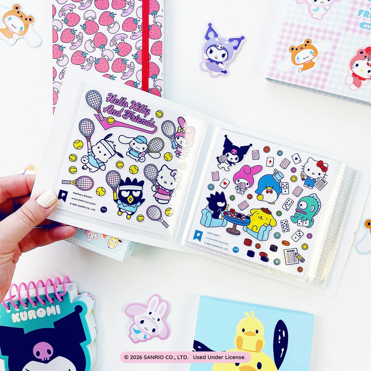 Pompompurin Stickers Mini Sticker Keeper