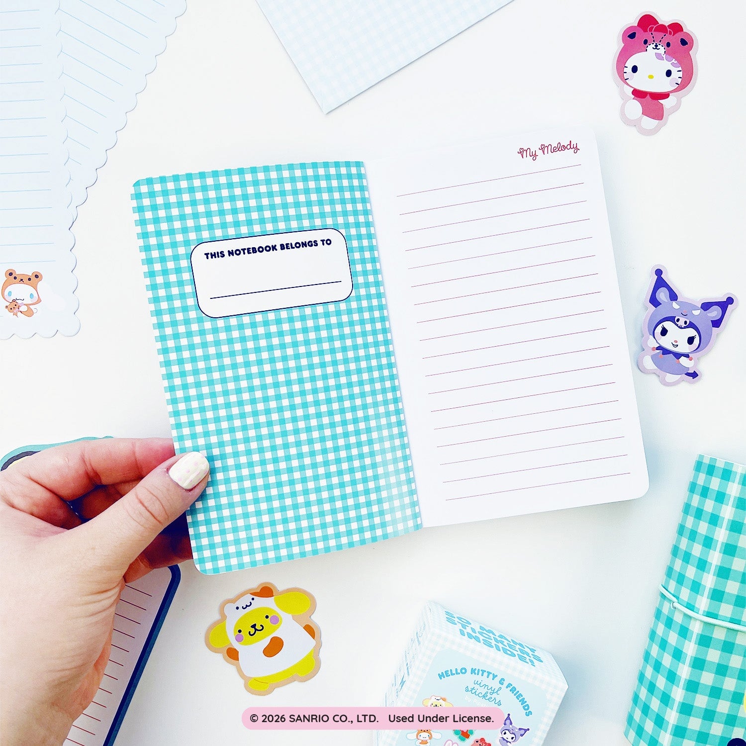 My Melody Strawberry Fields Notebook