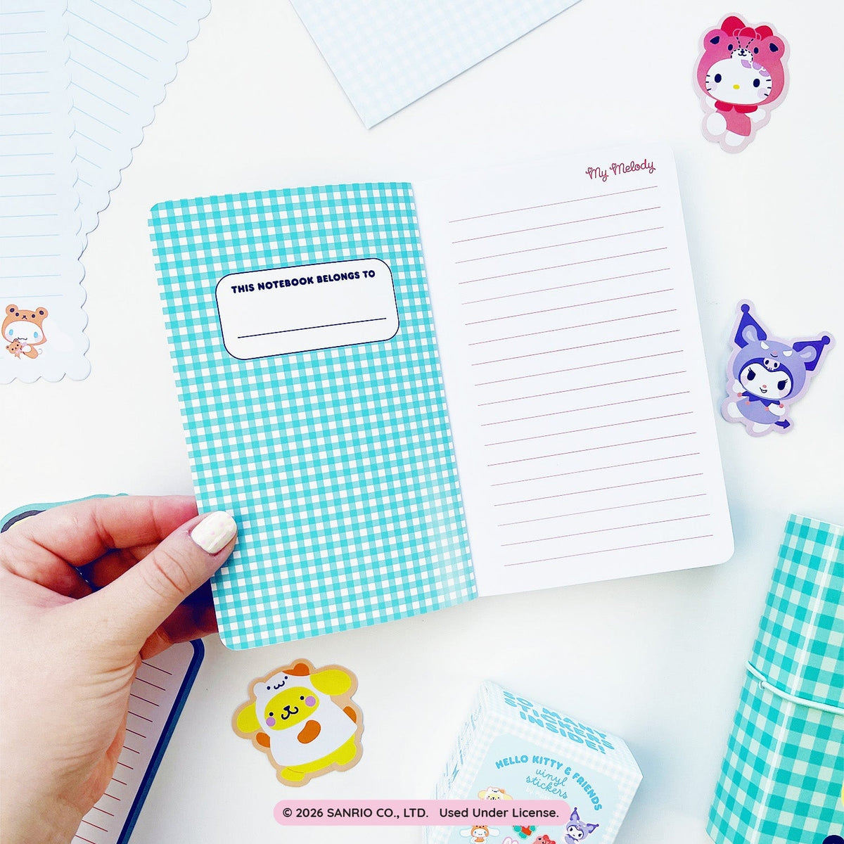 My Melody Strawberry Fields Notebook