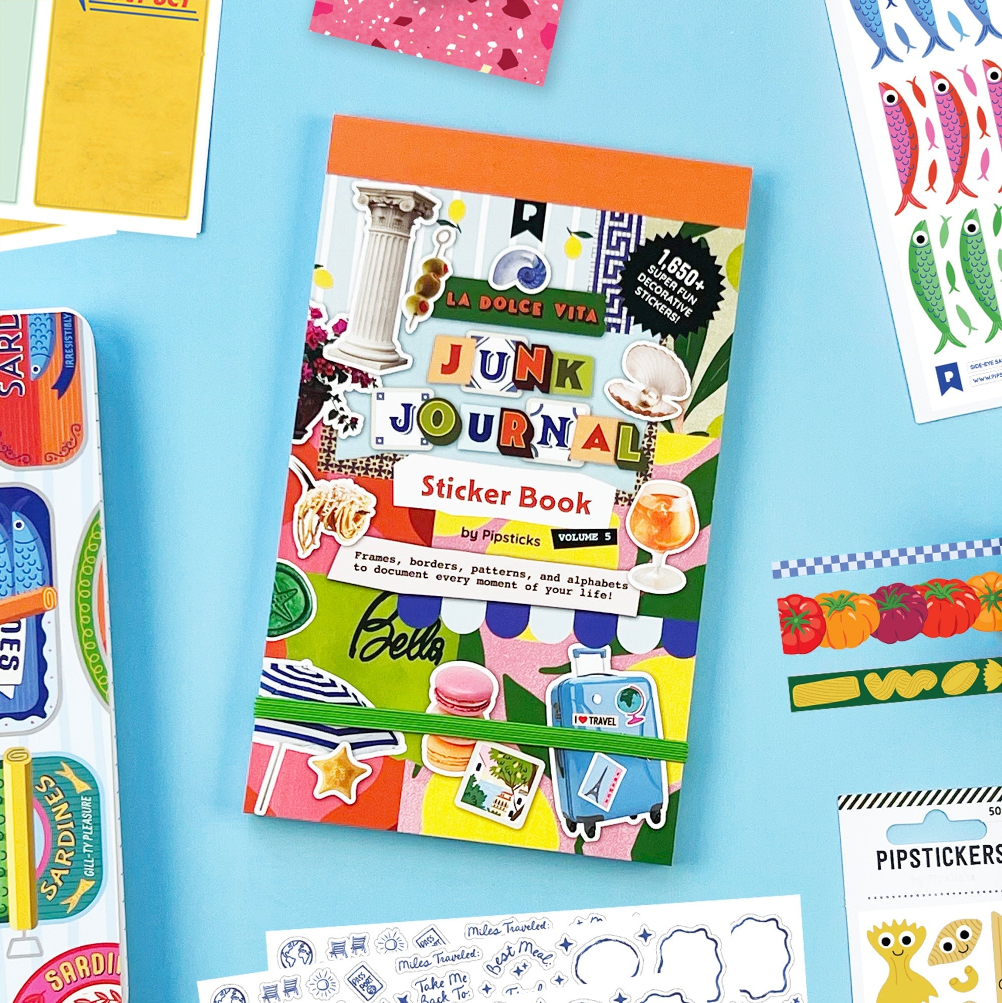 La Dolce Vita Junk Journal Sticker Book Volume 5