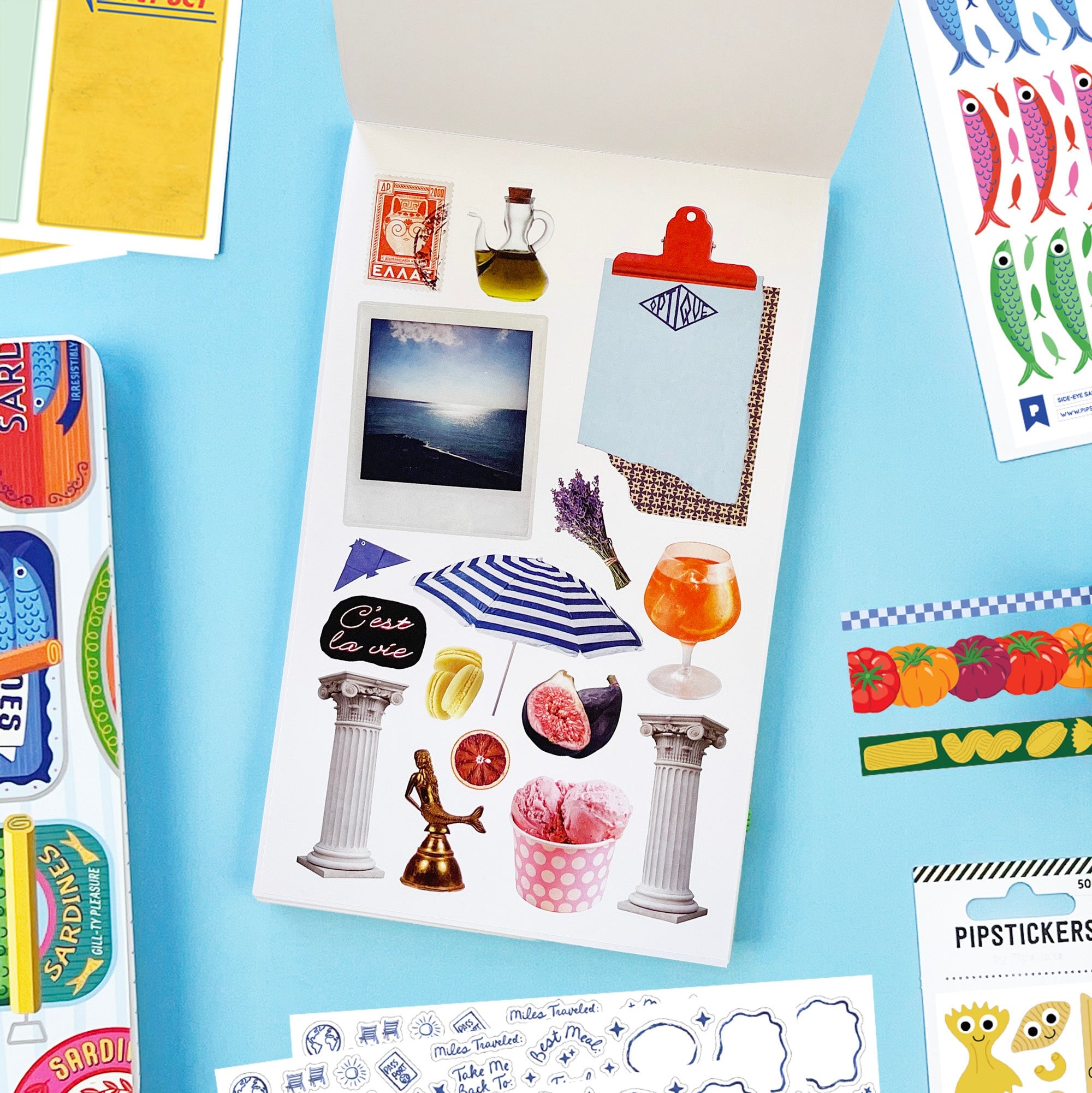 La Dolce Vita Junk Journal Sticker Book Volume 5