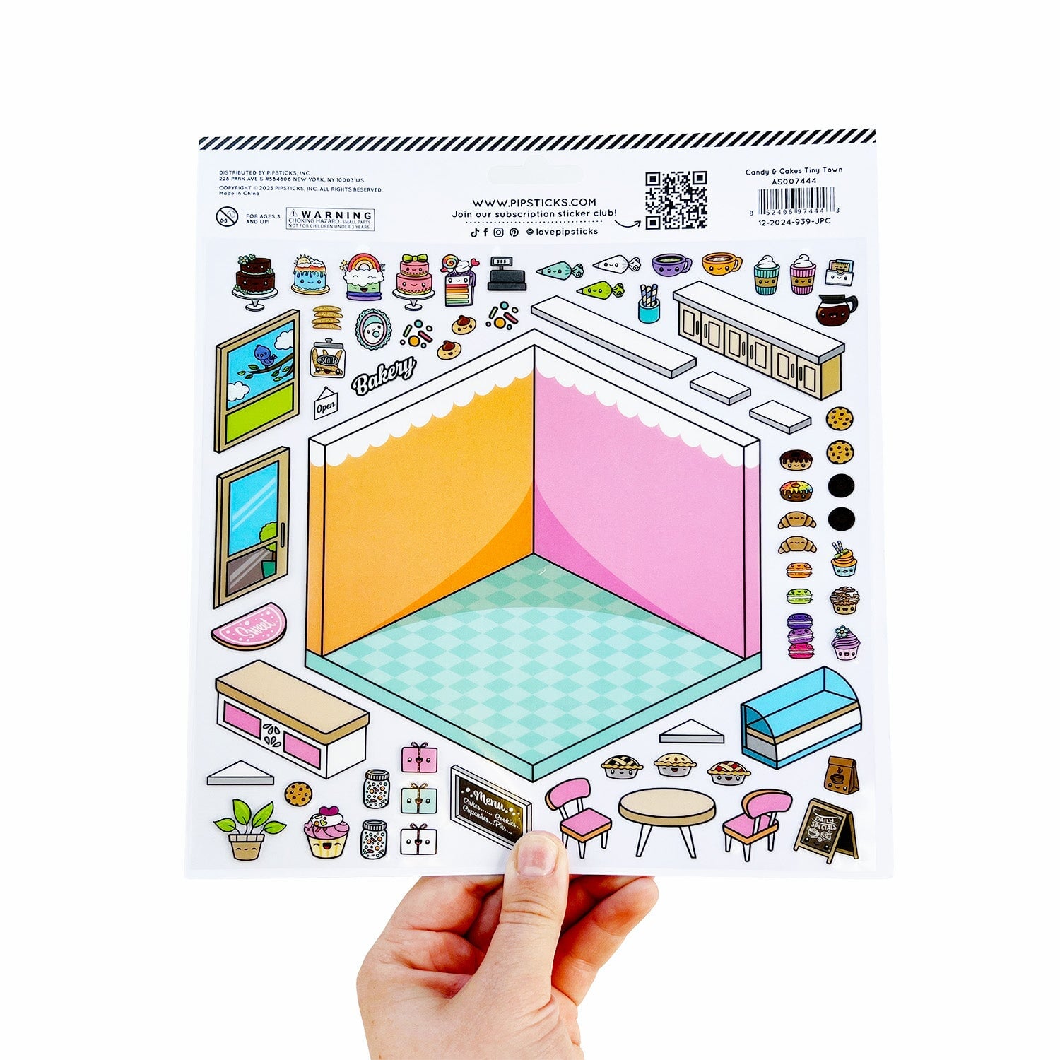 Candy & Cakes Tiny Town Stickers