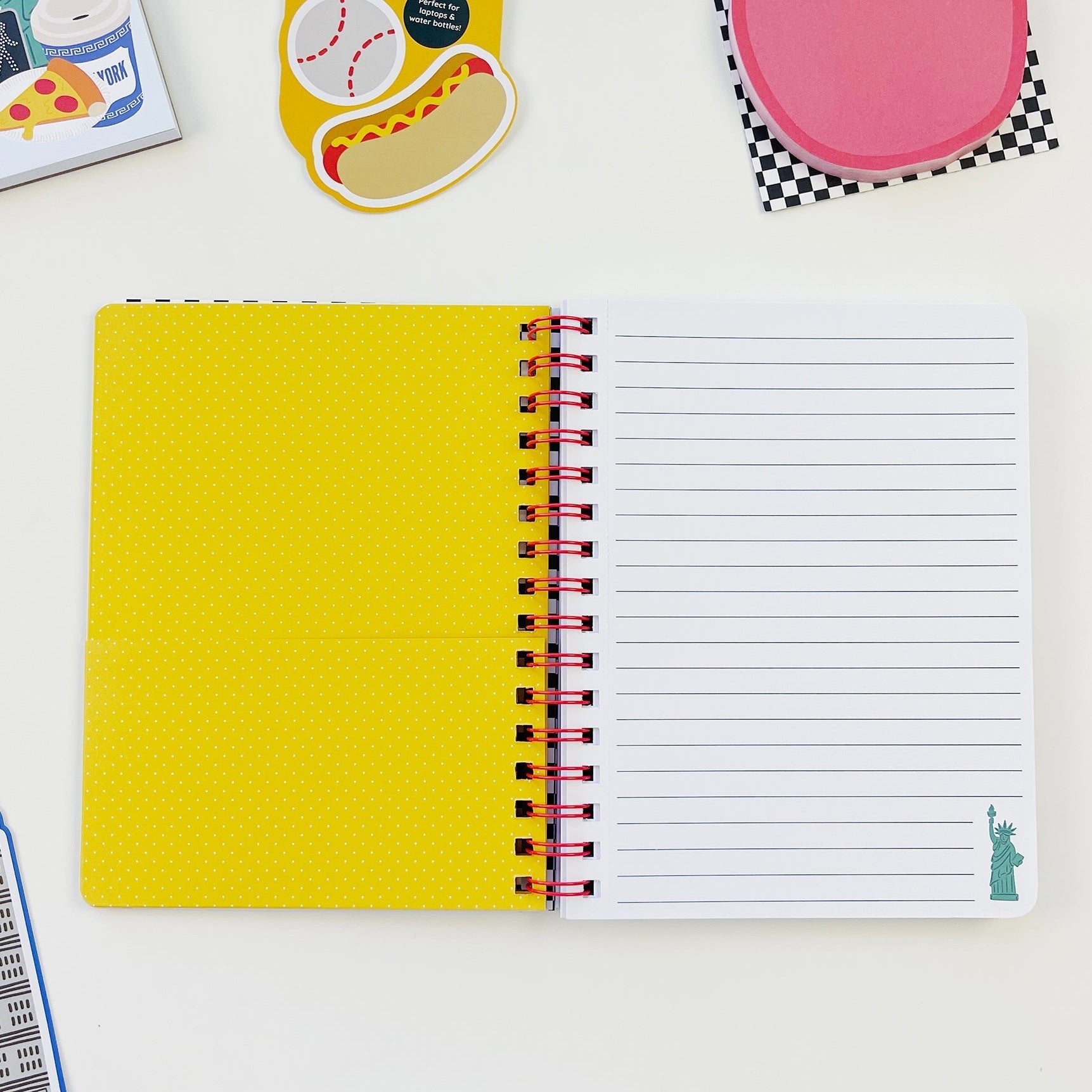 New York Novelty Spiral Notebook
