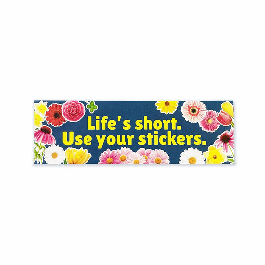 Use your stickers Bumper Sticker