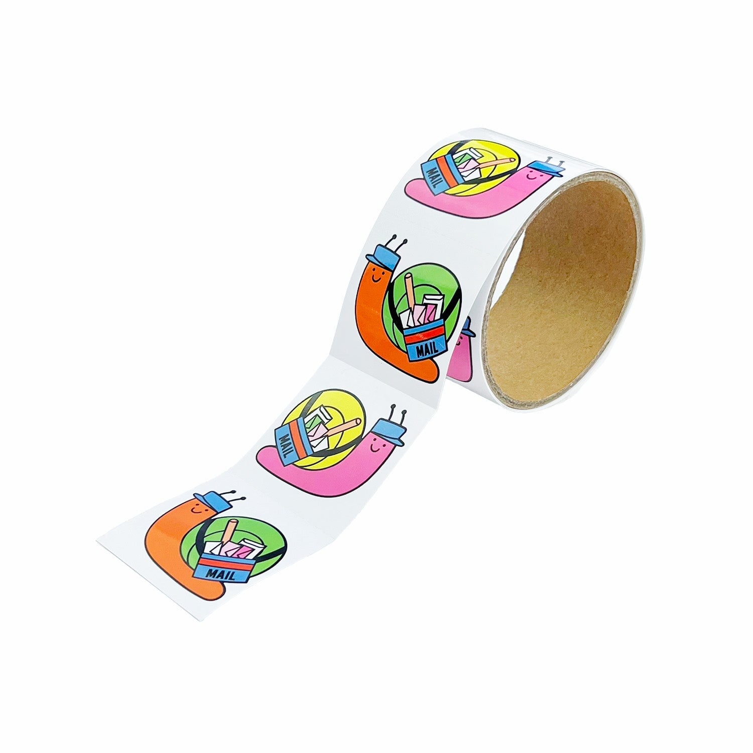 Snail Mail Express Sticker On The Roll
