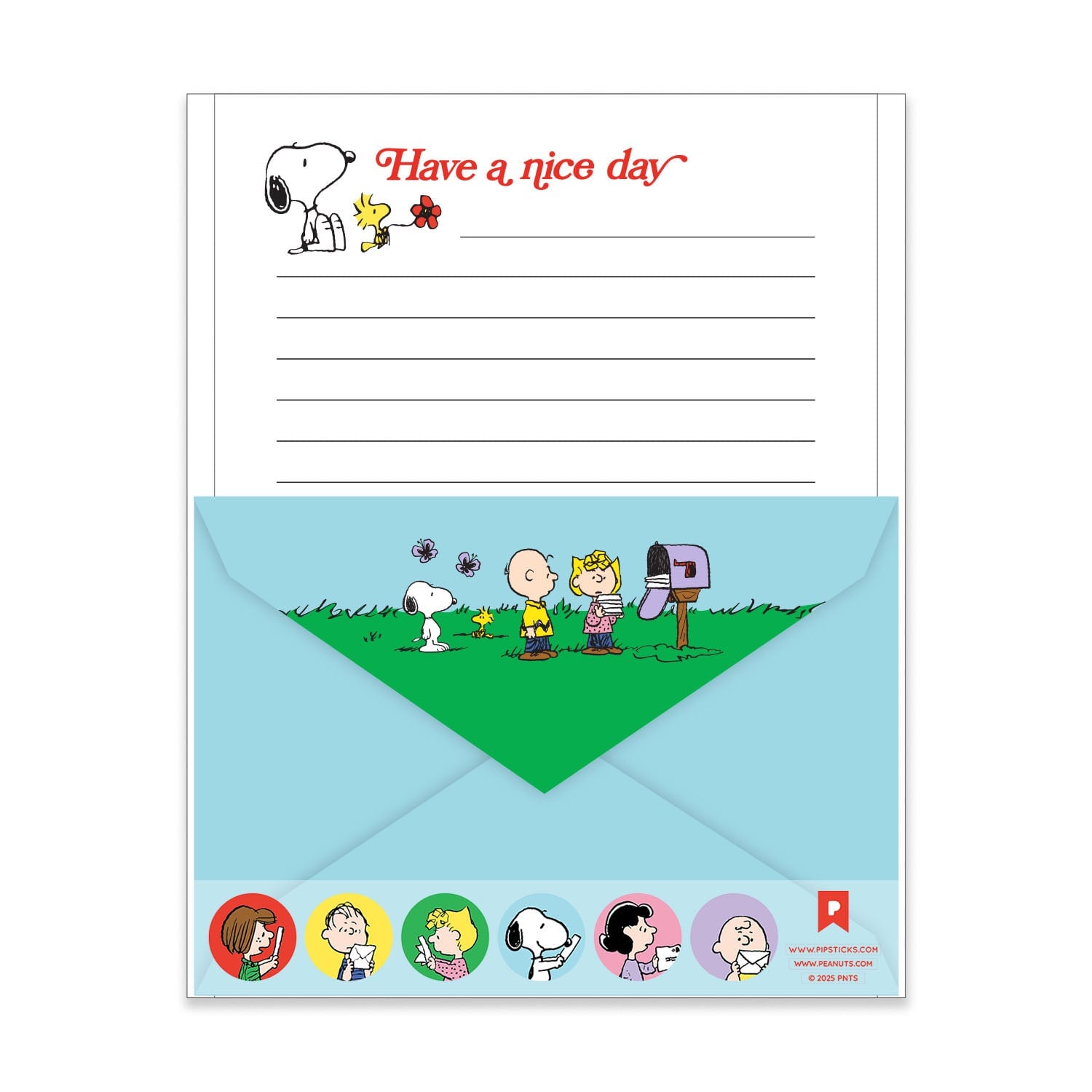 Pipsticks + Peanuts Sticker & Stationery Gift Box