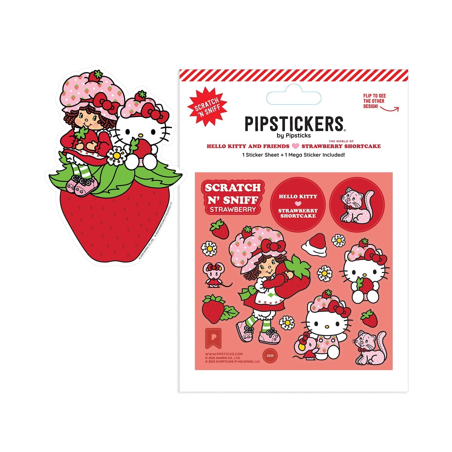 Strawberry Shortcake+ Hello Kitty Stationery Box