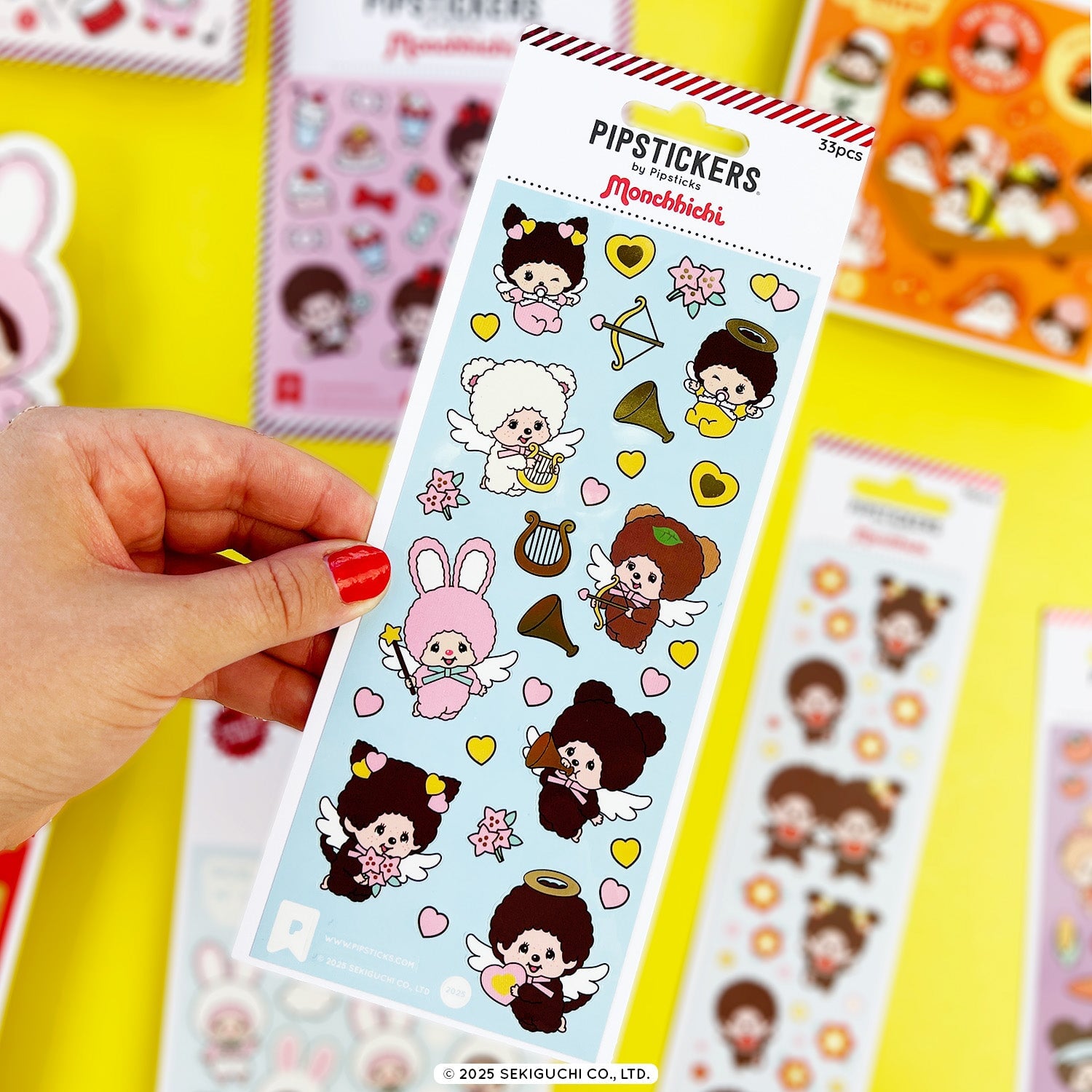 Pipsticks x Monchhichi Stickers + Stationery Box PRE-SALE