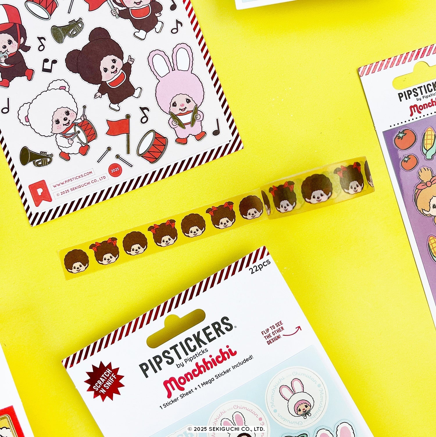 Pipsticks x Monchhichi Stickers + Stationery Box PRE-SALE
