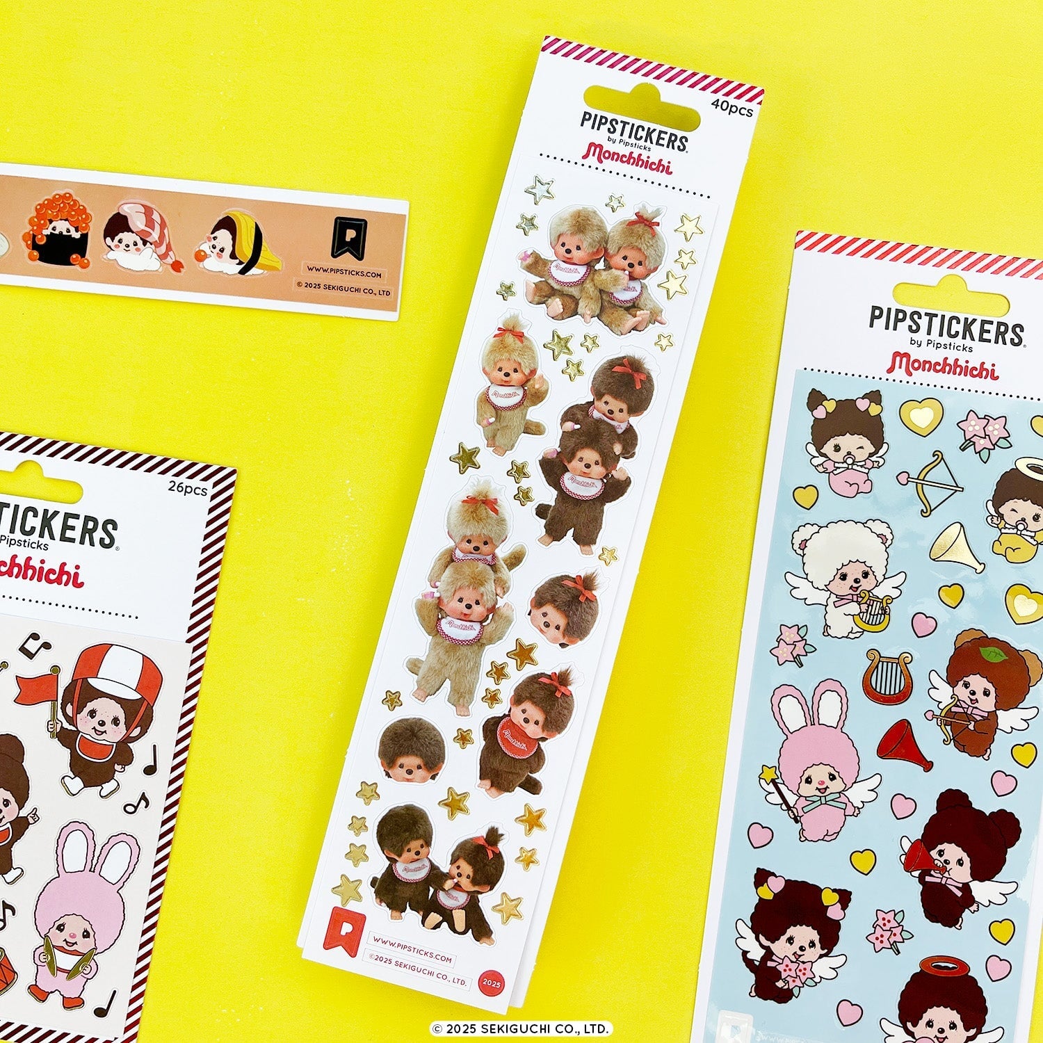 Pipsticks x Monchhichi Stickers + Stationery Box PRE-SALE