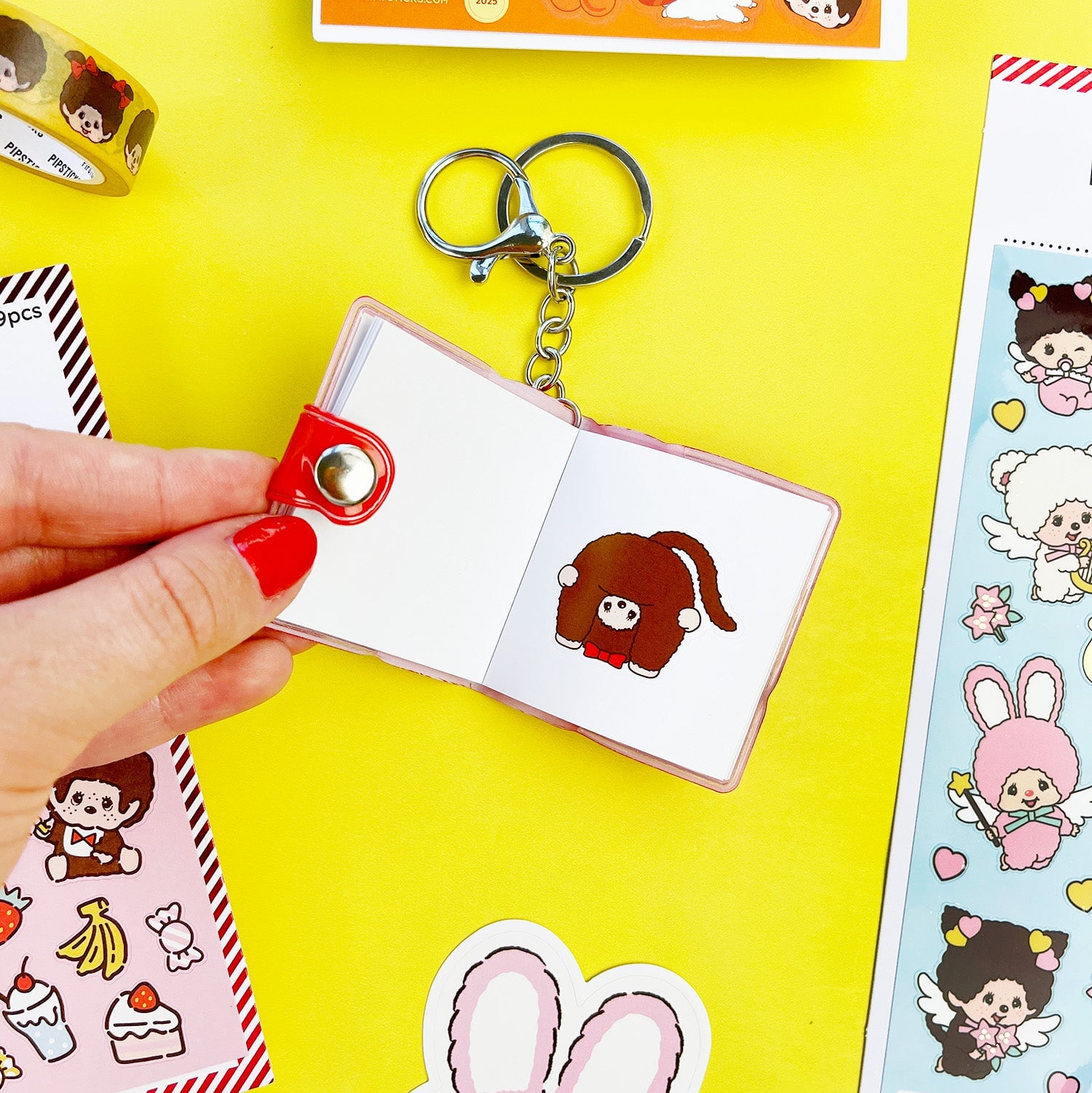 Pipsticks x Monchhichi Stickers + Stationery Box PRE-SALE