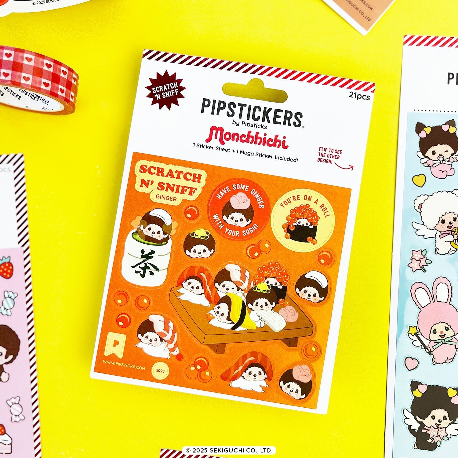 Pipsticks x Monchhichi Stickers + Stationery Box PRE-SALE