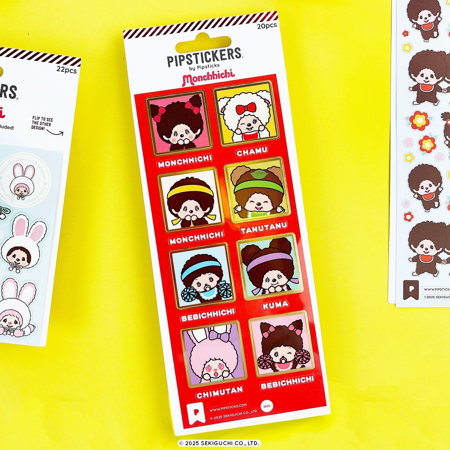 Pipsticks x Monchhichi Stickers + Stationery Box PRE-SALE