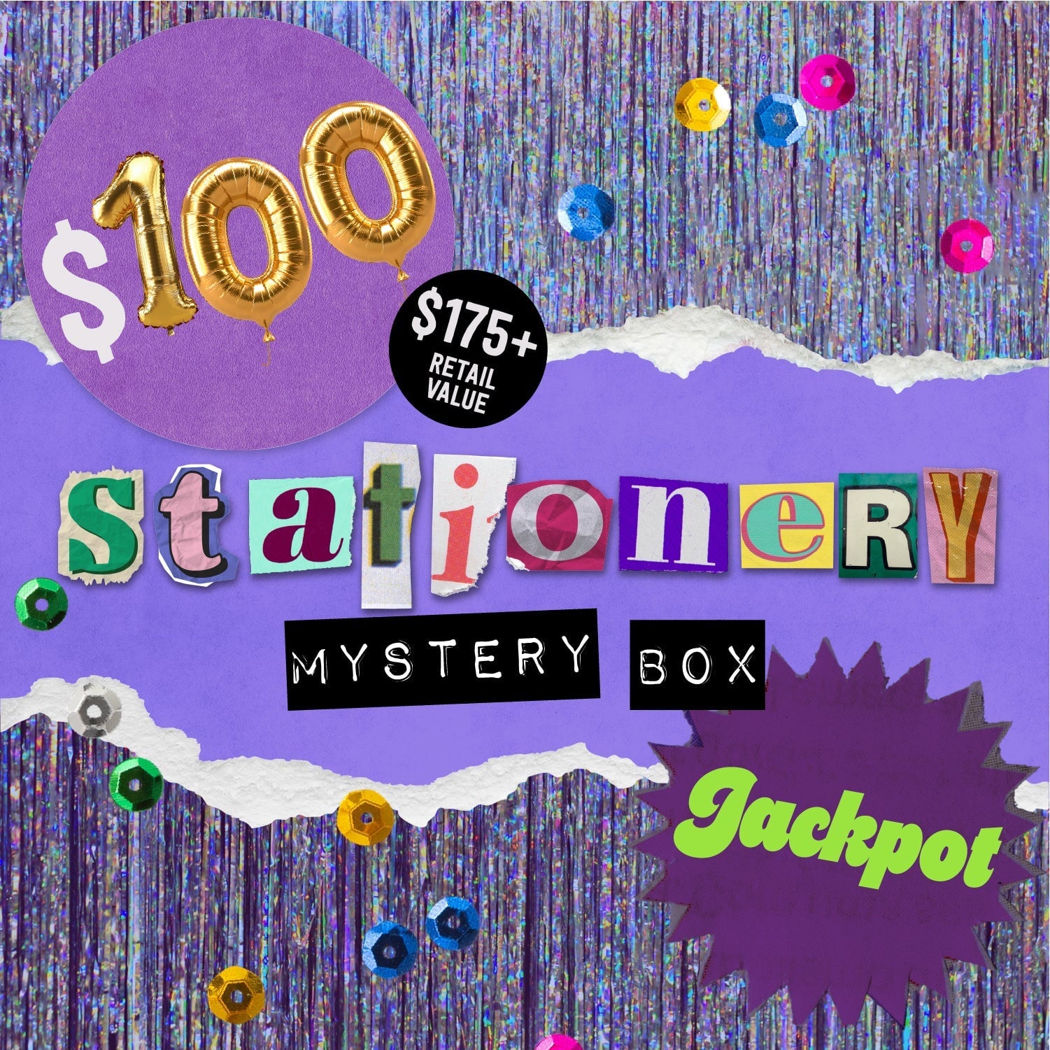 Jackpot Mystery Stationery Box
