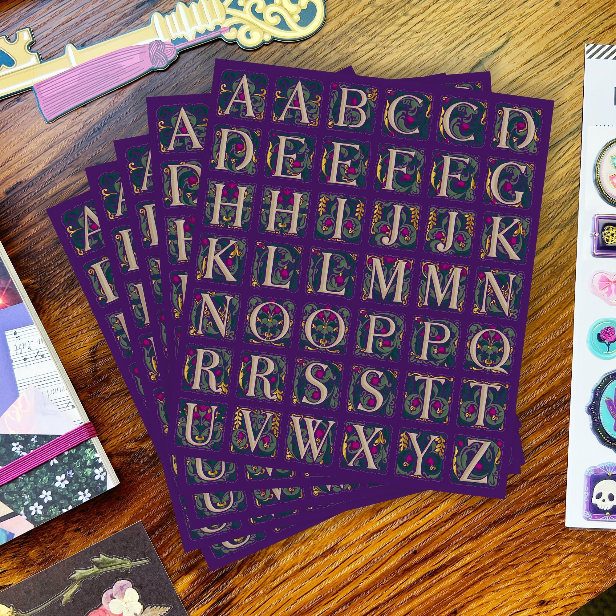 Gothic Glyphs Big Alpha