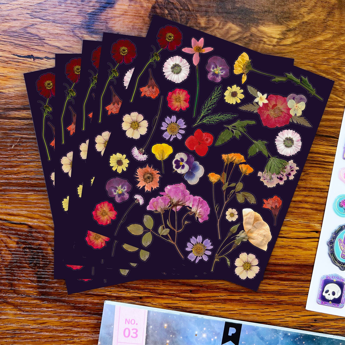 Floral & Foreboding Labels