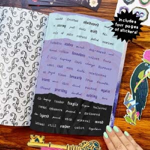 Moonlit Vision Collage Magazine