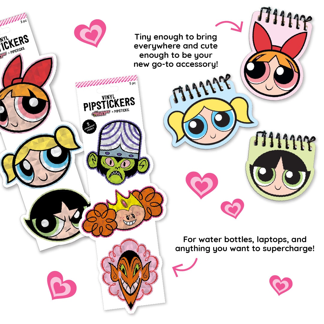 LIMITED PRE-ORDER: The Powerpuff Girls X Pipsticks Stationery Box