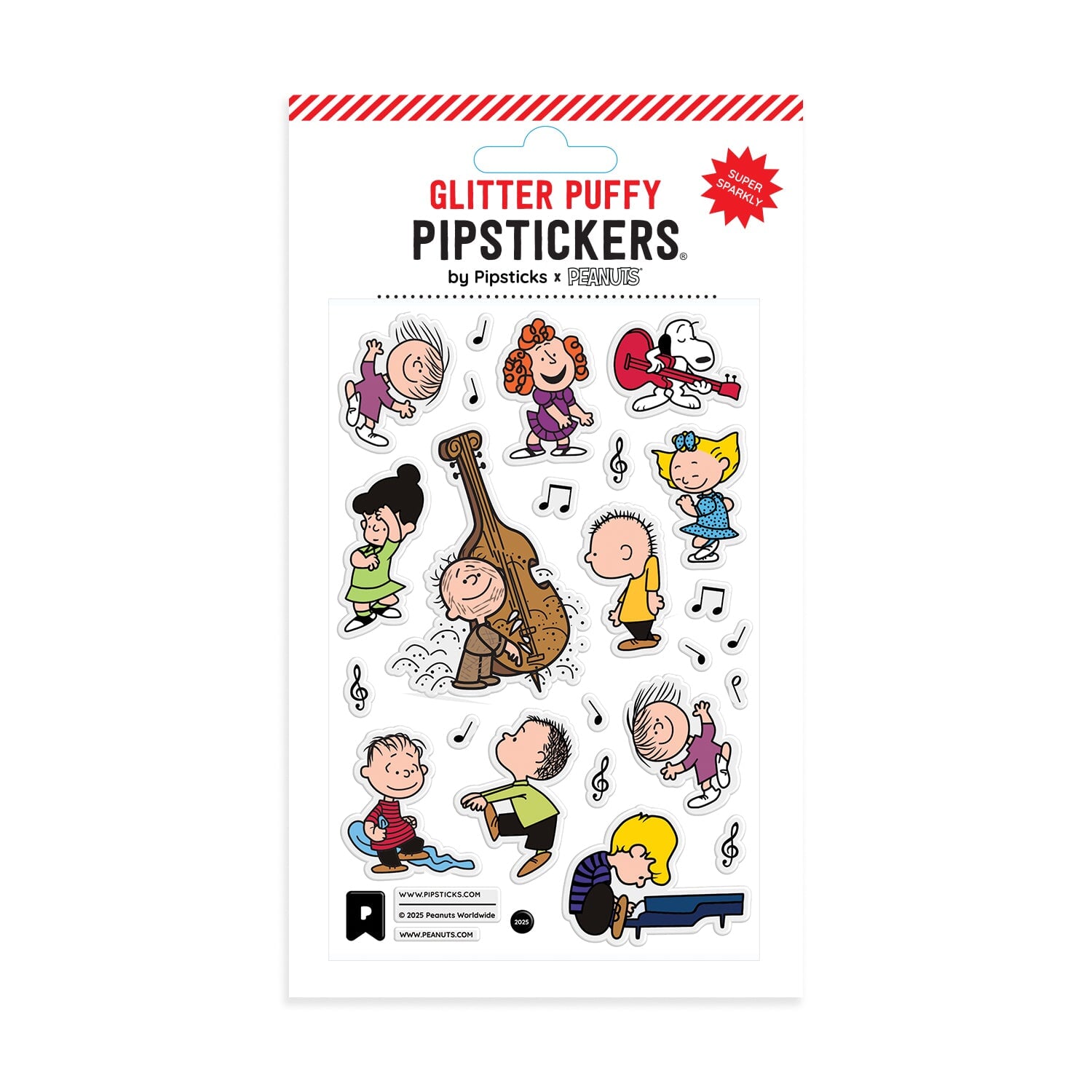 Charlie Brown Christmas Sticker and Stationery Bundle